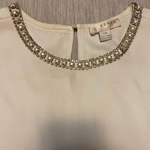 White embellished blouse - Picture 2 of 2
